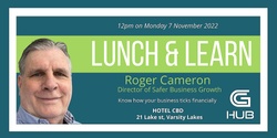Banner image for Lunch and Learn with Roger Cameron 