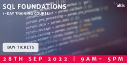 Banner image for SQL Foundations with Altis Consulting - September 2022
