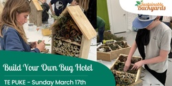 Banner image for **CANCELLED** Build your own Bug Hotel