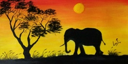 Banner image for Paint and sip Sunset Elephant 