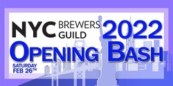 Banner image for NYC Beer Week Opening Bash - NYC Brewers Guild 