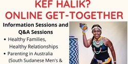 Banner image for Kef Halik? Online Get Together [Free]