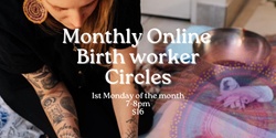 Banner image for Online Birth Worker Circle June 