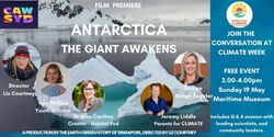 Banner image for Film Premiere - Antarctica the Giant Awakens with Parents for Climate + Q&A session.