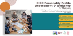 Banner image for DISC Personality Profile Assessment & Workshop for Migrants