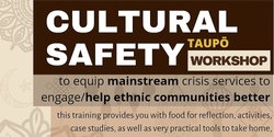 Banner image for Cultural Safety Workshop - Taupo