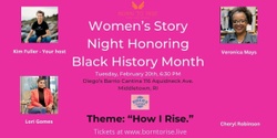 Banner image for Born to Rise™ Women's Story night - Black History Month