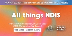 Banner image for Ask an Expert: All things NDIS
