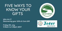 Banner image for Five Ways to Know Your Gifts
