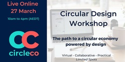 Banner image for Circular Design Online Workshop (Live)