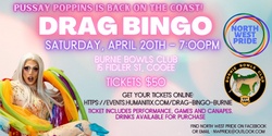 Banner image for Drag Bingo @ Burnie Bowls Club, Cooee
