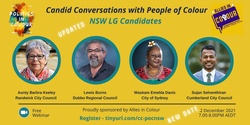 Banner image for Candid Conversation with People of Colour Candidates NSW