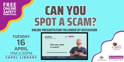 Banner image for Can you spot a scam?