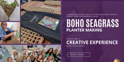 Banner image for Boho Seagrass Mat Planter Making Workshop