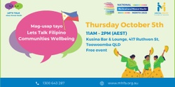 Banner image for Let's Talk Filipino Communities Wellbeing