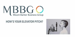 Banner image for How's your elevator pitch?