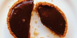 Banner image for Chocolate and Caramel Tart Baking Class (Plant-Based)- Ma Petite Pâtisserie