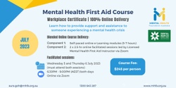 Banner image for Blended Online Mental Health First Aid Course - July 2023