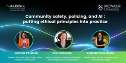 Banner image for Community safety, policing, and AI 