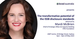 Preparing for ISSB's New Global Sustainability Reporting Standards I 2023 Fiona Wain Oration