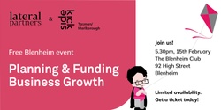Banner image for Planning & Funding Business Growth