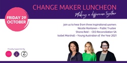 Banner image for Changemaker Series Luncheon 