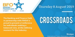 Banner image for Crossroads: The Banking and Finance Oath Conference