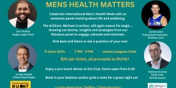 Banner image for Mens Health Matters