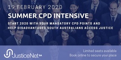 Banner image for JusticeNet SA Summer CPD Intensive  2020