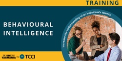 Banner image for Behavioural Intelligence (Hobart)