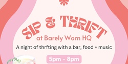 Banner image for NOOSA Sip+Thrift Barelyworn Market @ Action Street