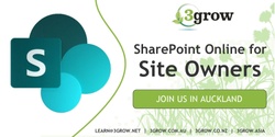 Banner image for SharePoint Online/2019 for Site Owners, Training Course in Auckland
