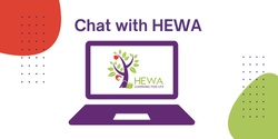 Banner image for Online chat with HEWA - April 2024