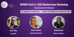 Banner image for WiTWA - DEI Masterclass - Neurodiversity in the Workplace