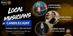 Banner image for Local Musicians by Candlelight
