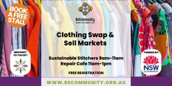 Banner image for Clothing Swap & Sell Markets & Recycle Revive Repair Cafe | PORT MACQUARIE