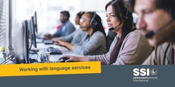 Banner image for Working with language services - Free online training for NDIS service providers- 22 July, 10 am till 12 pm