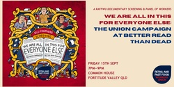 Banner image for RAFFWU Documentary Screening: the BRTD Union Campaign *Brisbane*