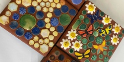 Banner image for Mosaic Stepping Stones Workshop with Monte Lupo 