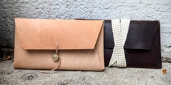 Banner image for No-Sew Leather Envelope