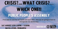 Banner image for Peoples' Assembly: