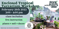 Banner image for Enclosed Tropical Terrarium Workshop at Makai Brewing (Ocean Isle Beach, NC)