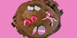 Banner image for QUEER SOCIAL - Polymer Pride Earrings with delsi