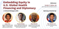 Banner image for Embedding Equity in U.S. Global Health Financing and Diplomacy