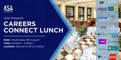 Banner image for ASA Careers Connect Lunch