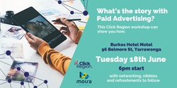 Banner image for Click Region workshop - What's the story with Paid Advertising?