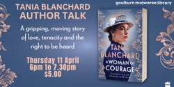 Banner image for Author Talk - Tania Blanchard