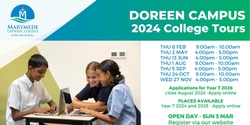 Banner image for Doreen Campus - 2024 Campus Tours 