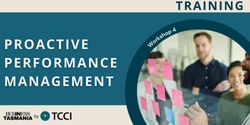 Banner image for Leadership Development Program - Workshop 4: Proactive Performance Management (Online)