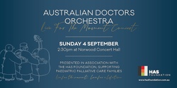 Banner image for Australian Doctors Symphony Orchestra Concert in conjunction with HAS Foundation 